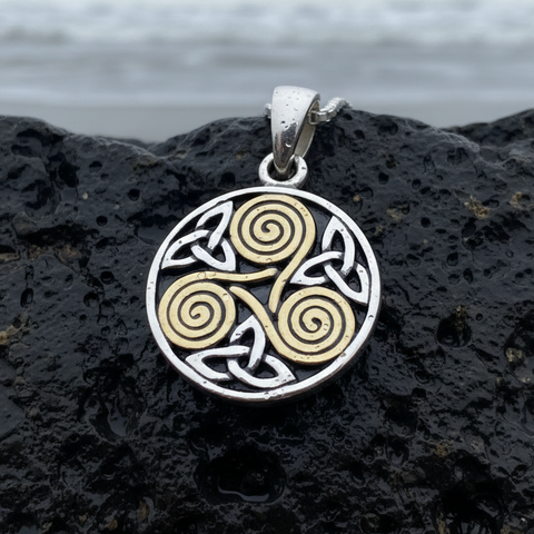 Load image into Gallery viewer, Sorcha Spiral Necklace
