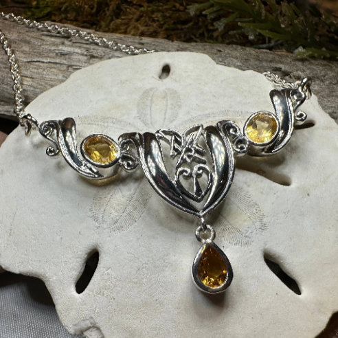 Celtic Flower of Life Necklace in Sterling Silver — view 3