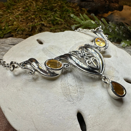 Celtic Flower of Life Necklace in Sterling Silver