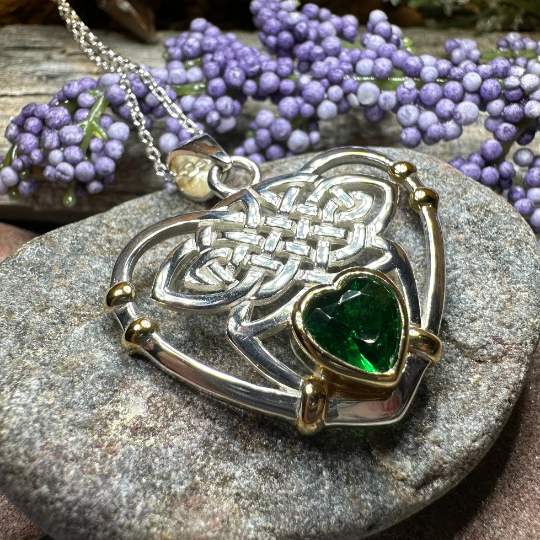 Celtic Embrace Heart Necklace