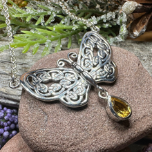 Load image into Gallery viewer, Celtic Butterfly Necklace
