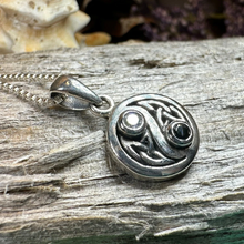 Load image into Gallery viewer, Celtic Yin Yang Necklace
