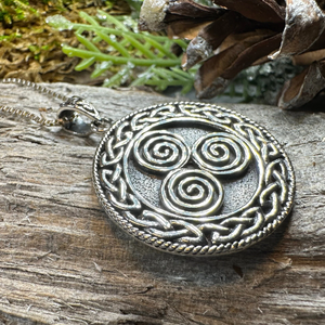 Adalgard Celtic Spiral Necklace