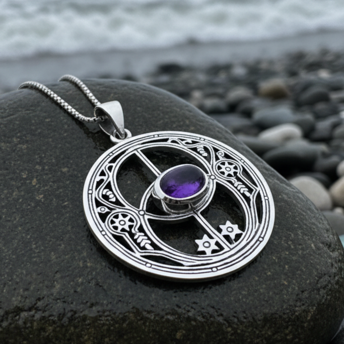 Isobel Chalice Well Necklace in Sterling Silver