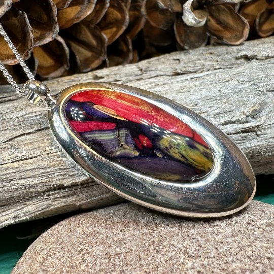 Scottish Highlands Heathergems Necklace - Handmade in Scotland — view 11
