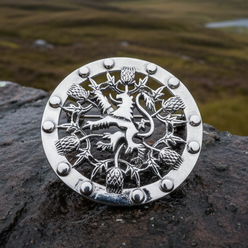 Scotland Lion & Thistle Pin