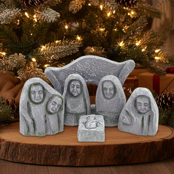 Celtic Nativity Set - 4"