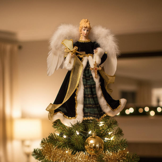 Irish Angel Tree Topper
