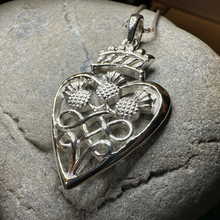 Load image into Gallery viewer, Luckenbooth Thistle Necklace

