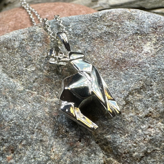 Origami Stag Necklace — view 7