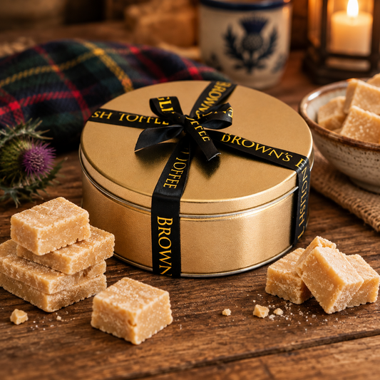 Luxury Scottish Tablet Collection Tin