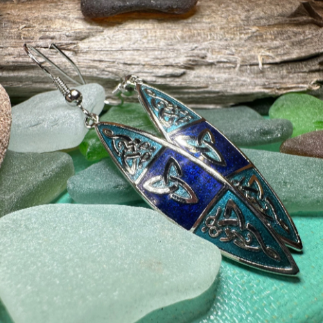 Leonora Celtic Earrings — view 4