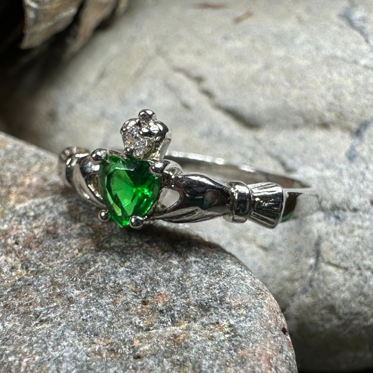 Dalkey Petite Claddagh Ring — view 10