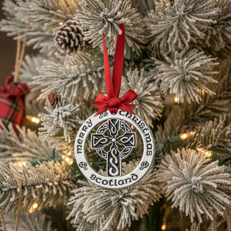 Scottish Christmas Ornament Set - Made in Scotland