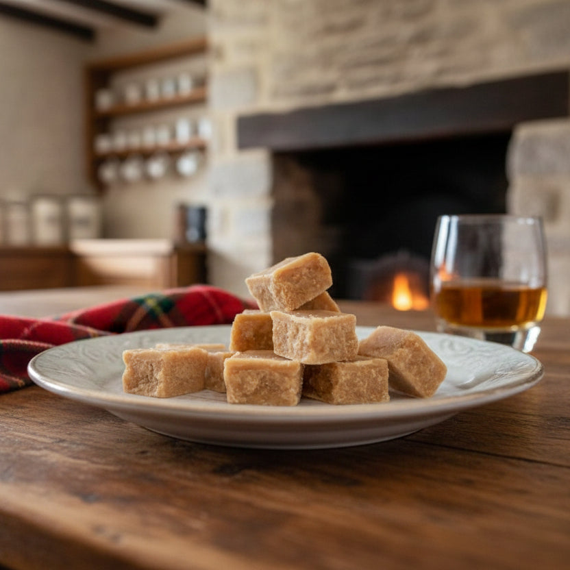 Handmade Single Malt Whisky Scottish Tablet - Authentic Scotland Candy
