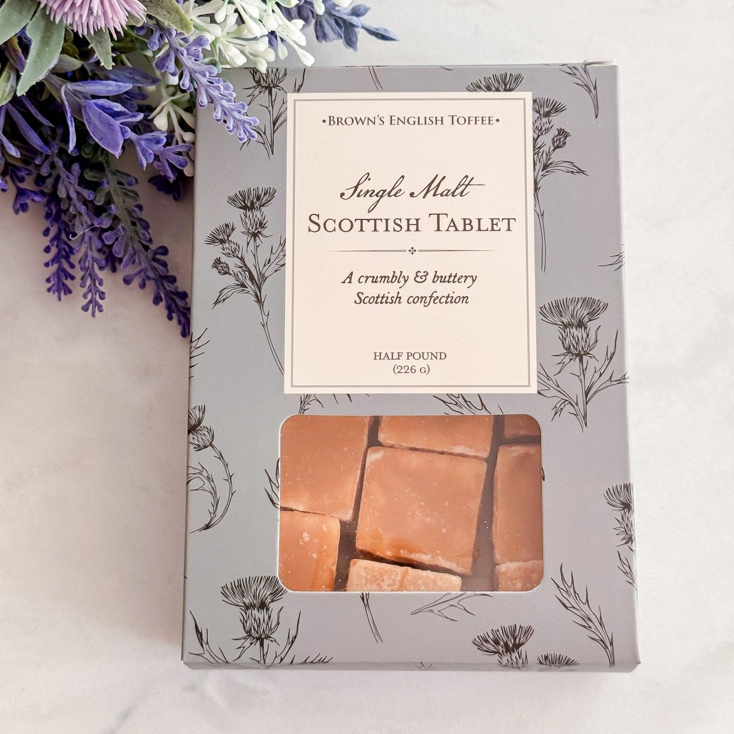 Handmade Single Malt Whisky Scottish Tablet - Authentic Scotland Candy