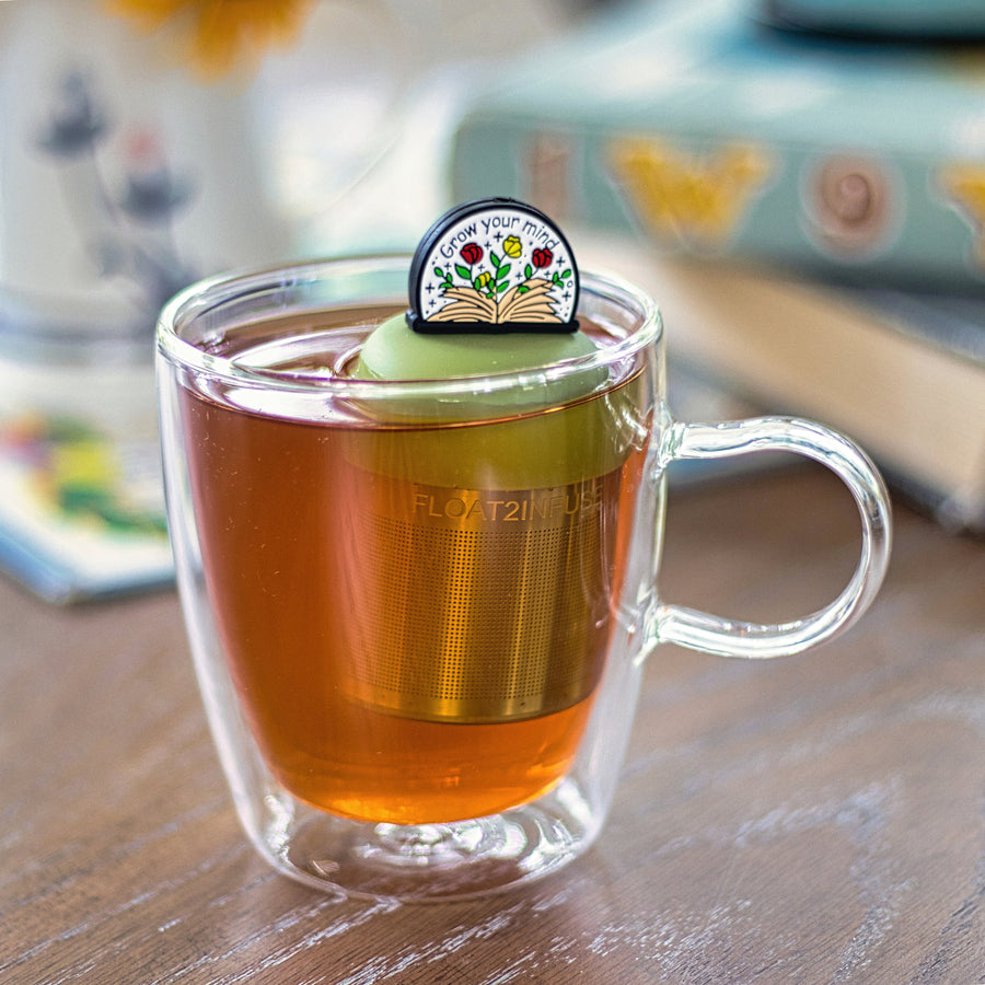 Floating Books Open Your Tea Infuser - Cute Tea Infuser for Loose Leaf Tea