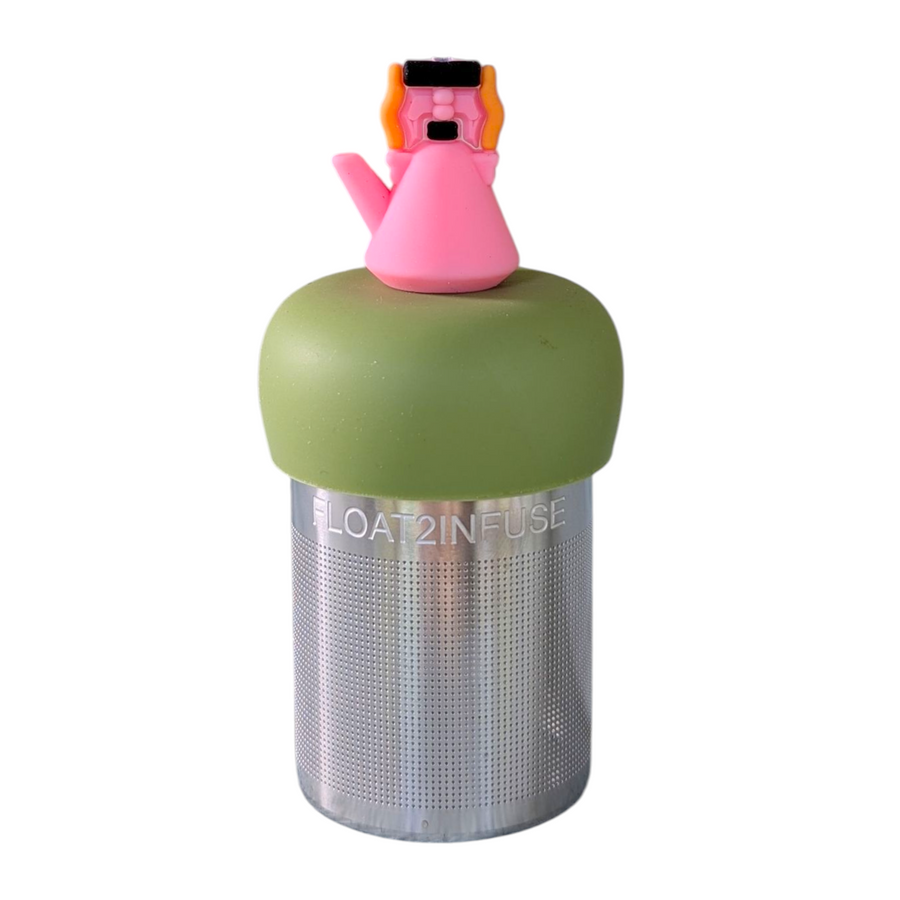 Floating Pink Tea Kettle Infuser - Cute Tea Infuser for Loose Leaf Tea
