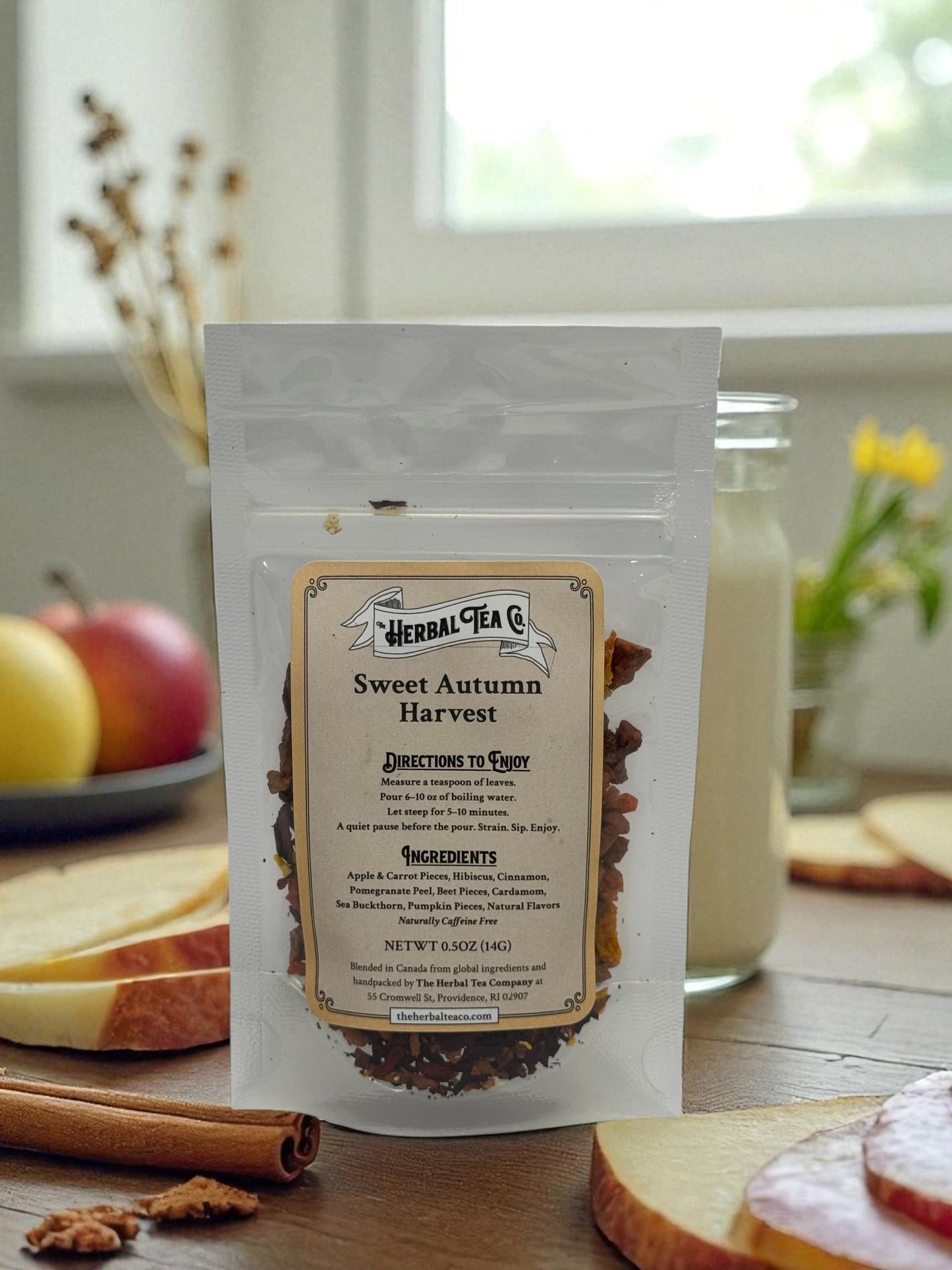 Sweet Autumn Harvest Herbal Tea - Naturally Caffeine Free