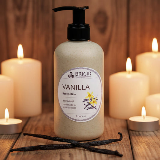 Vanilla Natural Body Lotion - French, Tahitian, and Madagascar Vanillas