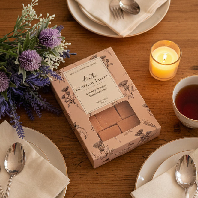 Authentic Vanilla Scottish Tablet - Handmade