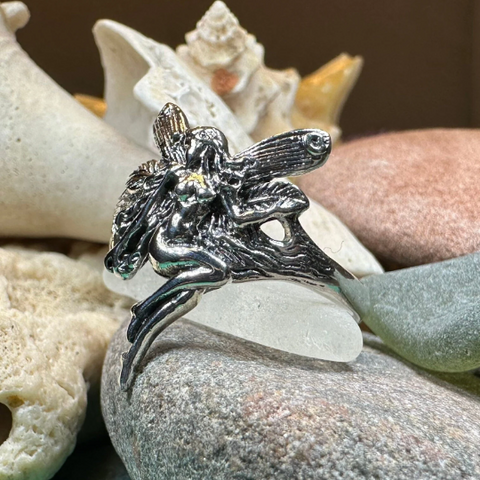 Load image into Gallery viewer, Secret Grove Fairy Ring in Sterling Silver
