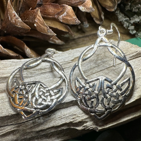Load image into Gallery viewer, Ashling Celtic Knot Earrings
