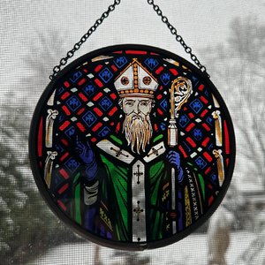 Dublin Cathedral Saint Patrick Stained Glass Gift