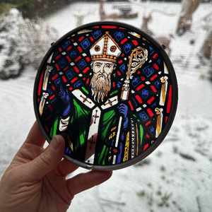 Dublin Cathedral Saint Patrick Stained Glass Gift