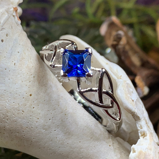 Sylvia Celtic Trinity Knot Ring — view 7