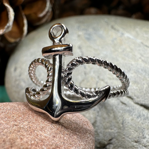 Load image into Gallery viewer, Anchor's Away Ring
