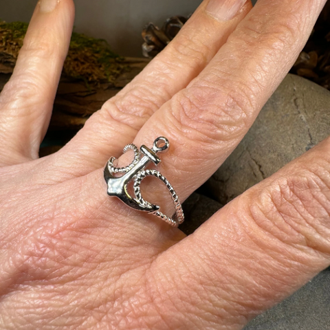 Load image into Gallery viewer, Anchor's Away Ring

