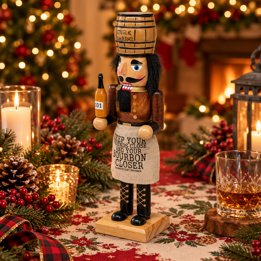 Bourbon Barrel Nutcracker