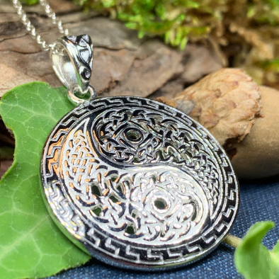 Celtic Yin Yang Necklace