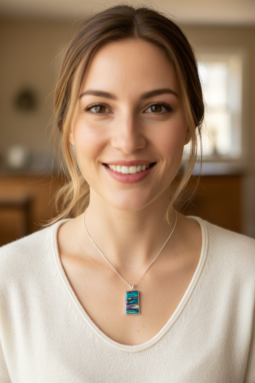 Heathergems Islay Necklace - Handmade in Scotland — view 12
