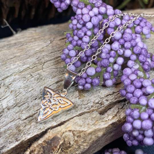 Petite Celtic Knot Necklace — view 6