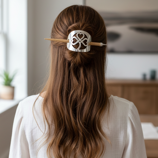 Shamrock Love Hair Slide — view 6