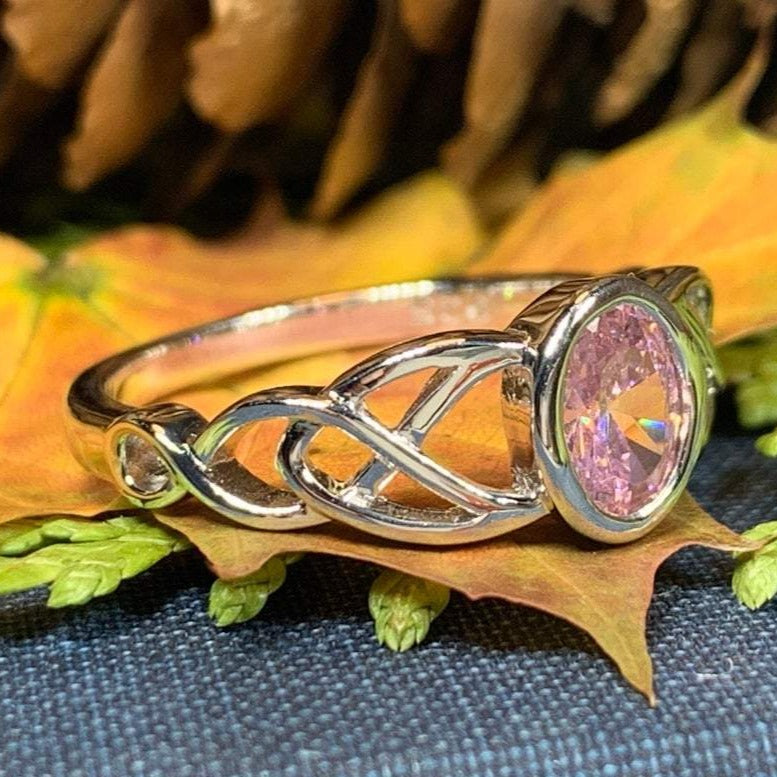 Andie Trinity Knot Ring — view 11