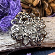 Load image into Gallery viewer, Four Marys Celtic Knot Brooch
