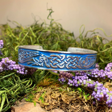 Load image into Gallery viewer, Celtic Raven Cuff Bracelet
