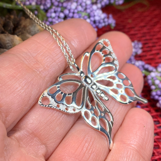 Earrach Butterfly Necklace — view 7
