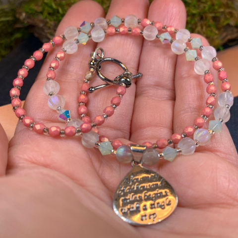 Load image into Gallery viewer, New Start Inspirational Necklace
