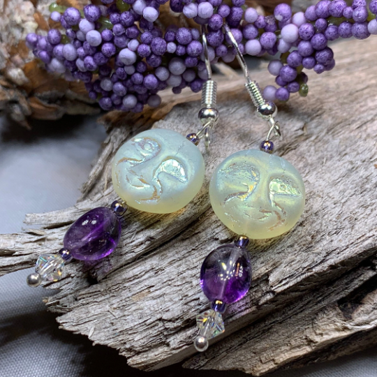 Midnight Moon Earrings — view 4