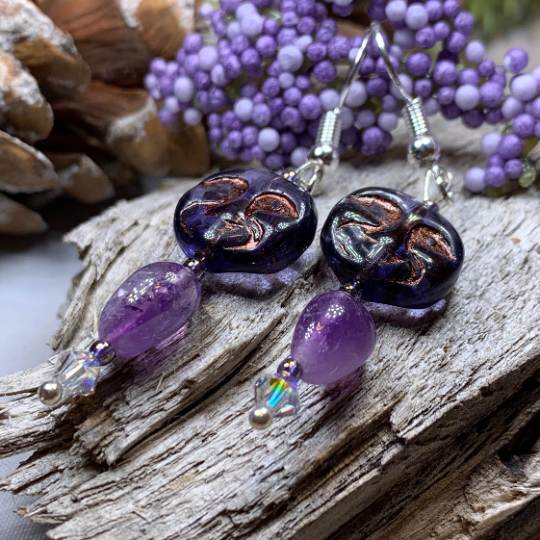 Midnight Moon Earrings — view 7
