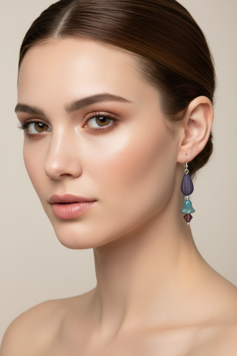 Celtic Bluebells Earrings — view 3