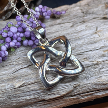 Load image into Gallery viewer, Elyssa Celtic Knot Necklace
