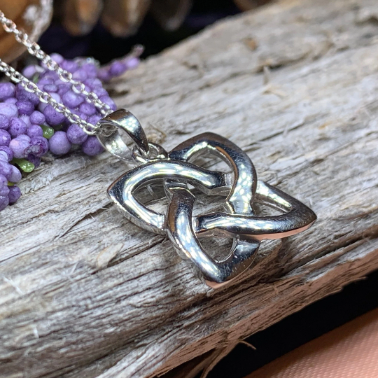 Elyssa Celtic Knot Necklace — view 6