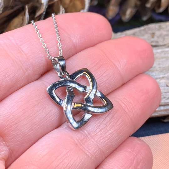 Elyssa Celtic Knot Necklace — view 4