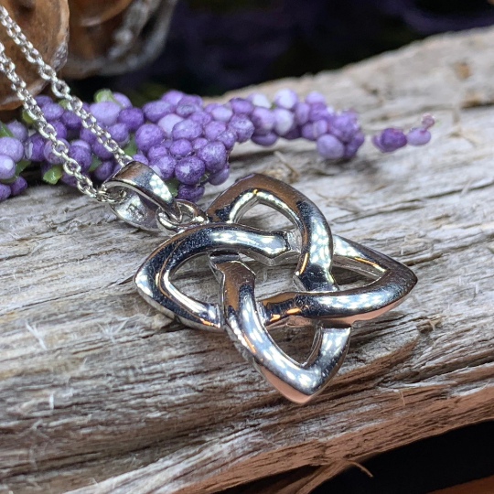 Elyssa Celtic Knot Necklace — view 3