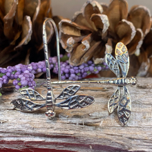 Load image into Gallery viewer, Elegant Dragonfly Earrings
